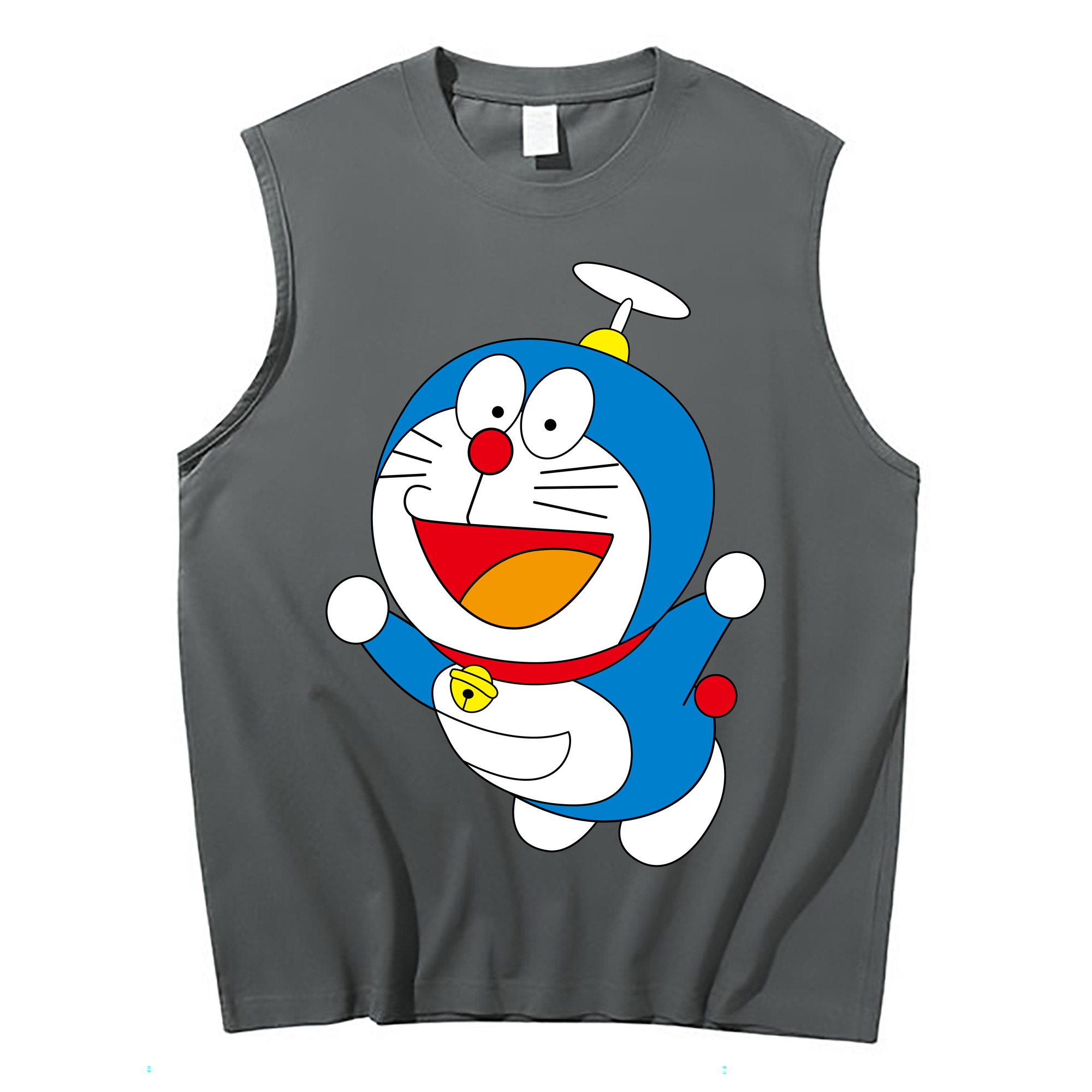 （画像用） ドラえもん Doraemon コットン100％タンクトップ（フロントプリント）